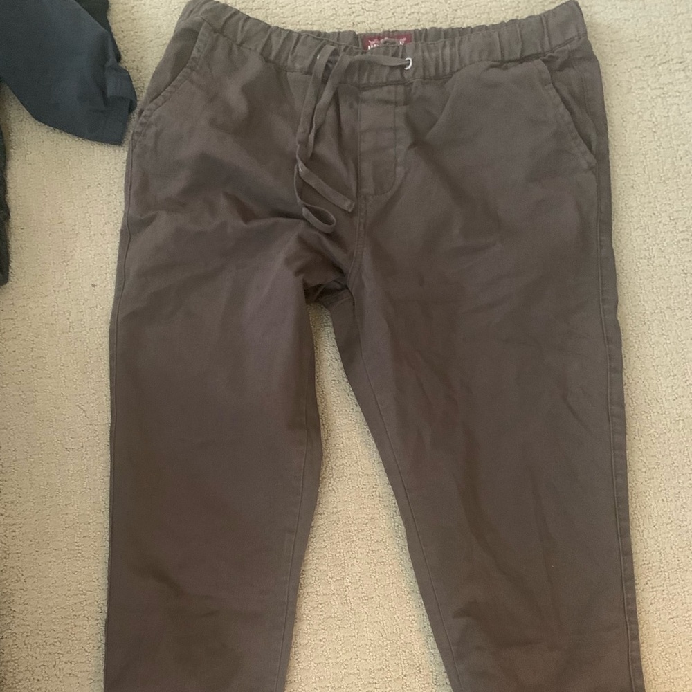 Mens Jogger Pants Dark Khaki